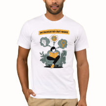 Vorgestellter, aber Geweckt T - Shirt | Minimalist