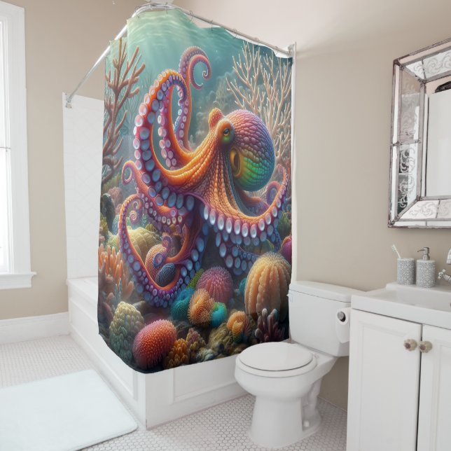 Vorhang für Ocean Life Dusche (Beispiel)