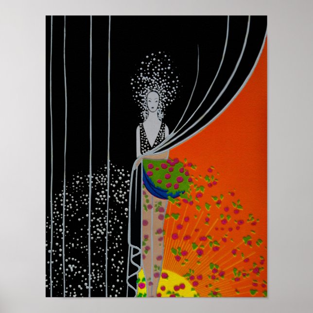 Vorhang Modefläche ~ 11x14 Poster / Print (Vorne)