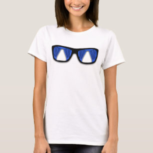 Vorhang Sonnenbrille Funny Shirt