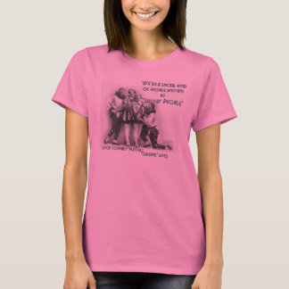 VORHÄNGE grundlegender T - Shirt "der Show-Leute"