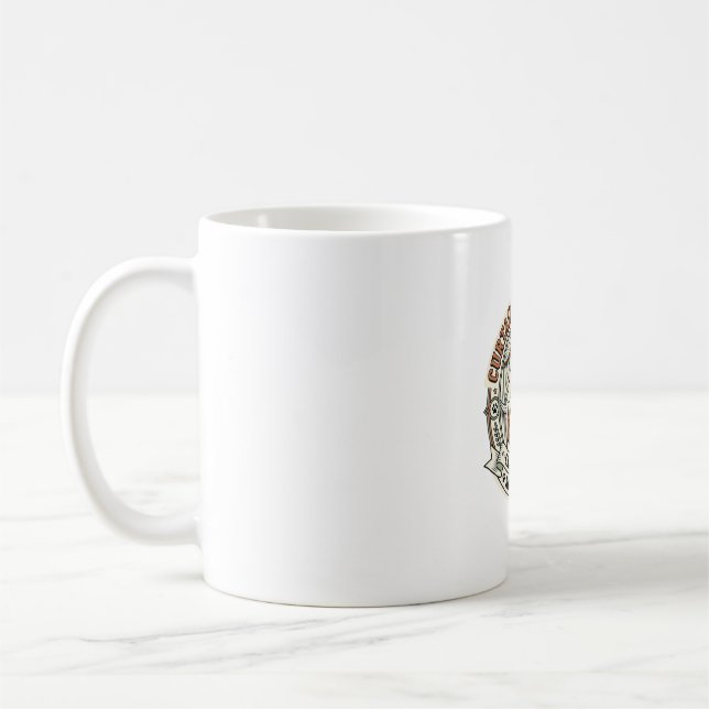 Vorhangkletterer Katze Vorhangkletterer Katze Vint Kaffeetasse (Links)
