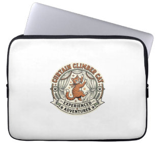 Vorhangkletterer Katze Vorhangkletterer Katze Vint Laptopschutzhülle