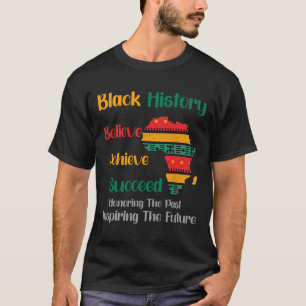 Vorher Inspirierte der Schwarze Geschichtsmonat T-Shirt