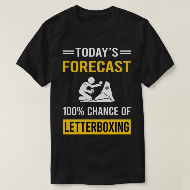 Vorhersage für das Letterboxen T-Shirt (Design vorne)