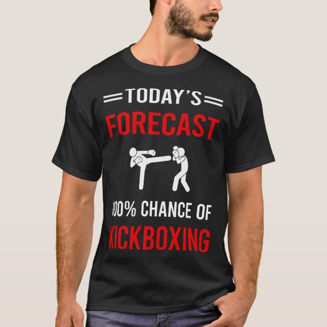Vorhersage Kickboxing T-Shirt (Vorderseite)