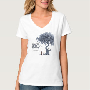 Vorhersage von Frosty GRILLEN V-Neck-T-Shirt   Chi T-Shirt