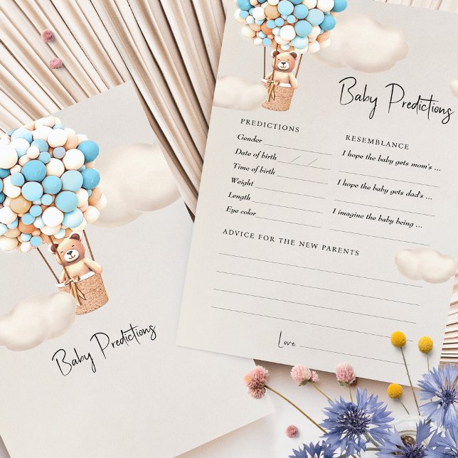 Vorhersagen Baby Duwer Game Advice Bären Ballons (Von Creator hochgeladen)