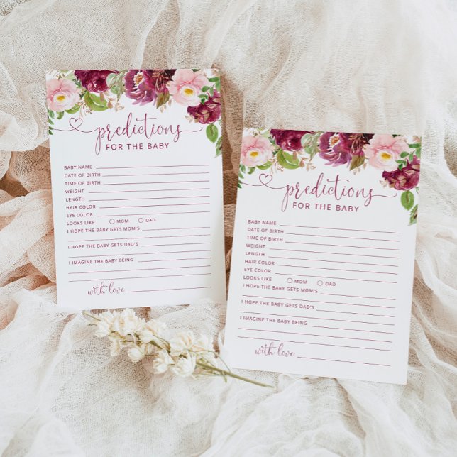 Vorhersagen für den Blumenfall in Burgund für die  Einladung (Von Creator hochgeladen)