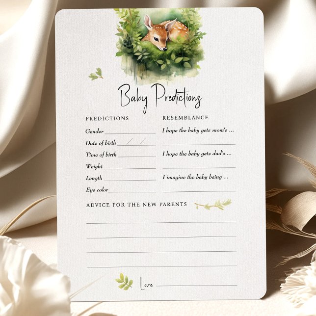 Vorhersagen Kinderspielberatung Hirsch Einladung (Von Creator hochgeladen)