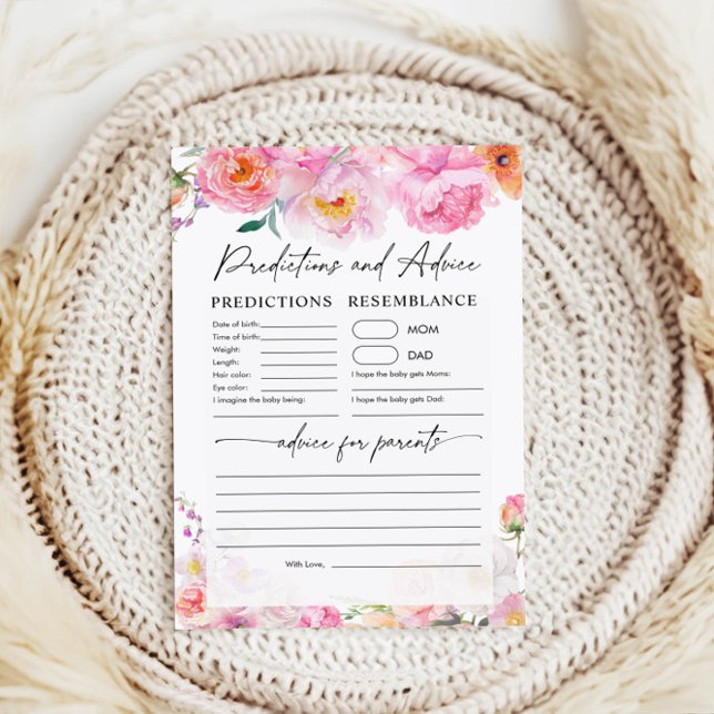 Vorhersagen und Ratschläge | Baby Showspiel (Von Creator hochgeladen)