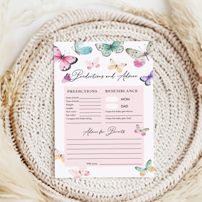 Vorhersagen und Ratschläge Butterfly Baby Shower S (Von Creator hochgeladen)