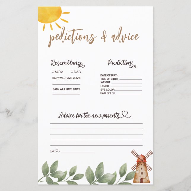 Vorhersagen und Ratschläge von Zuchttieren (Vorderseite)