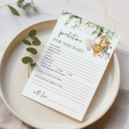 Vorhersagen von Tieren für Grünpflanzen