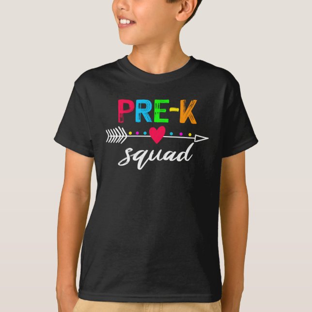 vorkahliges Quadrat T-Shirt (Vorderseite)