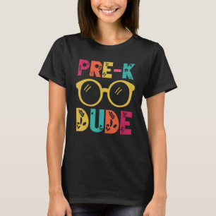Vorkasse Typ Brille zurück zum Schullehrer T-Shirt