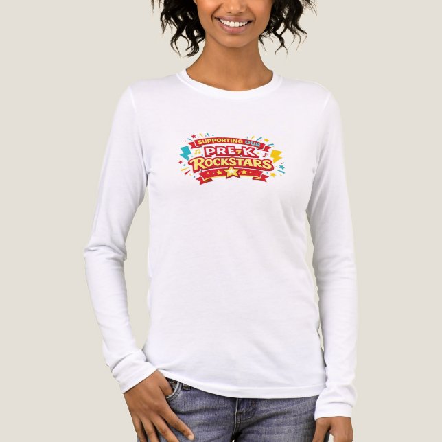 Vorkinder-Rockstars Tri-Blend Shirt (Vorderseite)