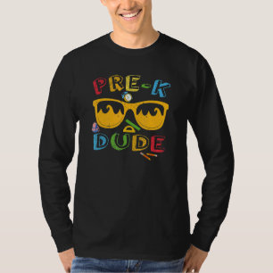 Vorkinder-Typ Zurück zur Schule Cool erster Tag T-Shirt