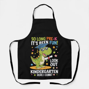 Vorkindergarten-Absolvent Kindergarten Dinosaurier Schürze