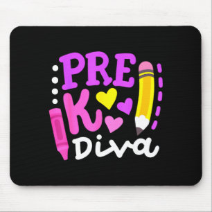Vorkindergarten-Diva lustiger Willkommen-zurück-in Mousepad