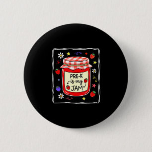 Vorkindergarten ist Erdbeermarmelade Vorkindergart Button