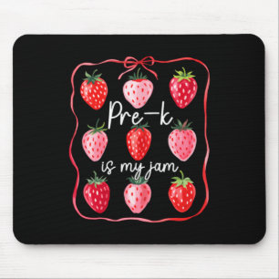 Vorkindergarten ist mein Ding Erdbeere Frucht Lehr Mousepad
