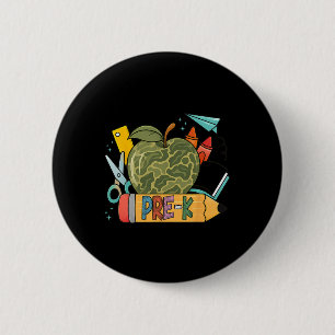Vorkindergarten-Tarnung Zurück zur Schule Geschenk Button