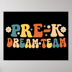 Vorkindergarten-Traumteam Poster