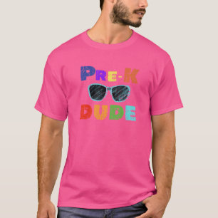 Vorkindergarten-Typ Sonnenbrille Schule T-Shirt