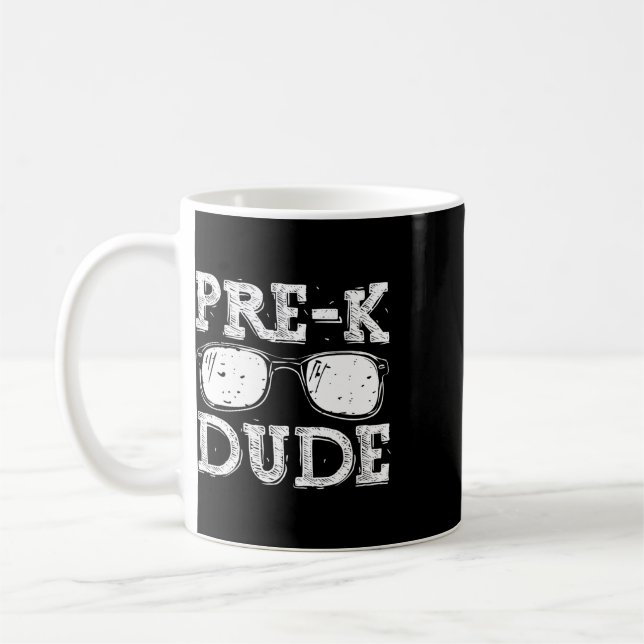Vorkindergarten-Typ zurück zur Schule  Kaffeetasse (Links)