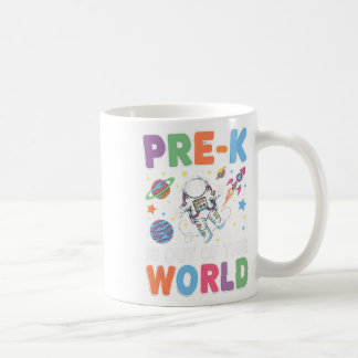 Vorklassen-Schüler-Lehrer-Astronaut Weltraum Zurüc Kaffeetasse