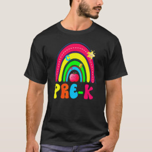 Vorklassenlehrer Zurück zur Schule Mädchen Jungen T-Shirt