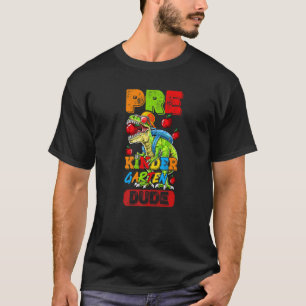 Vorkr Typ Kindergarten Dinosaurier zurück zur Schu T-Shirt