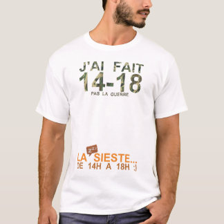 Vorladung Krieg 14 18 Siest Humour Stunde Drole T-Shirt