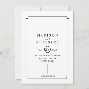 Vorlage alter Schulrahmen Einladung Hochzeit