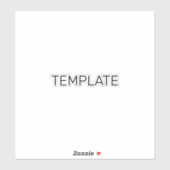 VORLAGE AUFKLEBER (Blatt)