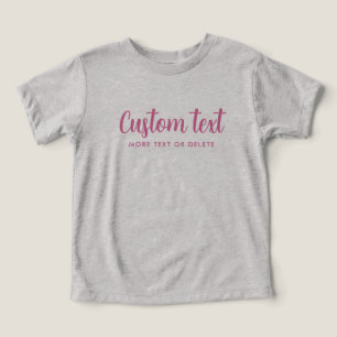 Vorlage Bella+Canvas Tri-Blend Baby Grau & Pink