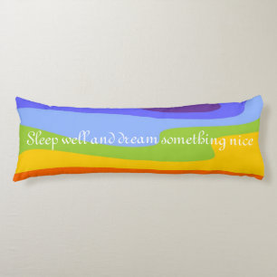 Vorlage - Benutzerdefiniert Text, Bild und Hinterg Seitenschläferkissen