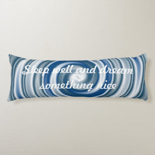 Vorlage - Benutzerdefiniert Text, Bild und Hinterg Seitenschläferkissen