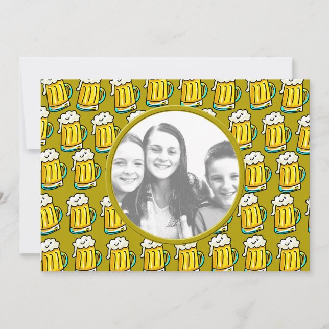 Vorlage, Biergrenze Einladung (Vorderseite)