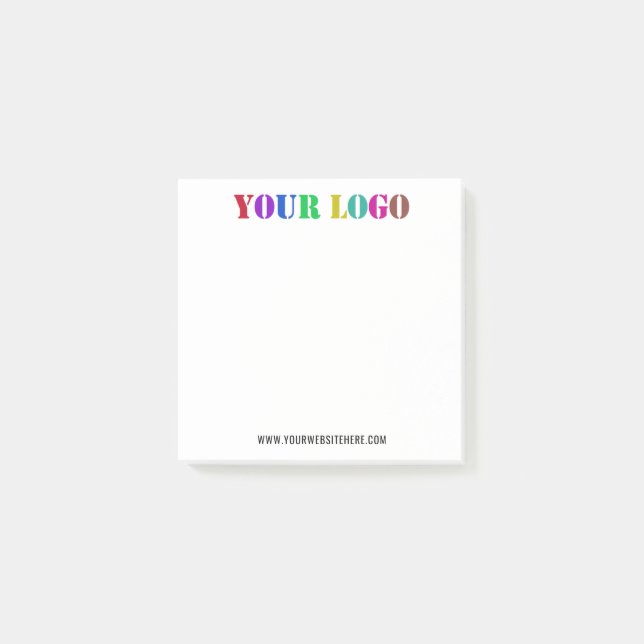 Vorlage "Business Post-it® Notes" Post-it Klebezettel (Vorderseite)