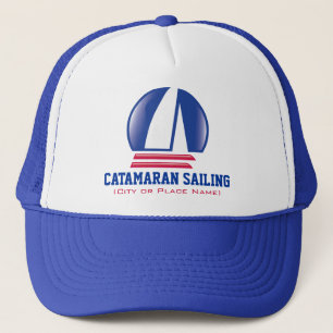 Vorlage Catamaran Sailing_Pontoon Racing_BlueMoon Truckerkappe