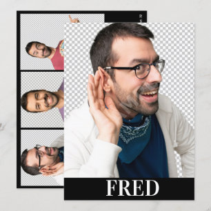 Vorlage der Comp Card für männliche Schauspieler m