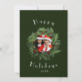 Vorlage der Red Holiday Card - Weihnachtskarten de