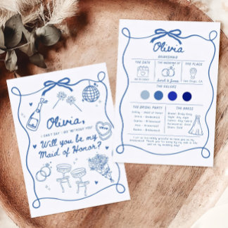 Vorlage der überbrückten Vorschlagskarte, handgeze