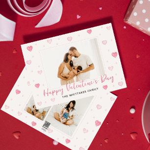 Vorlage der Valentinstag-Fotokarte