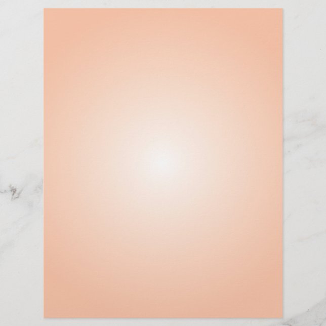 Vorlage des Flyers: Radialstrahler: Lichtorange Flyer (Vorne)