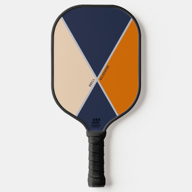 Vorlage des Paddels der Universität Virginia Pickleball Schläger (Vorderseite)