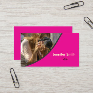 Vorlage   Fotografie - Foto Visitenkarte