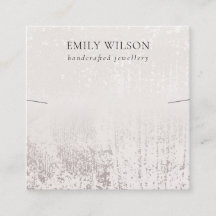 Vorlage für abstrakte Silver Rainfall-Kette